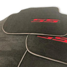 Black Floor Mats for Chevrolet Camaro SS Sedan (2013-2017) - AutoWin