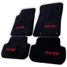 Black Floor Mats for Chevrolet Camaro SS Sedan (2013-2017) - AutoWin