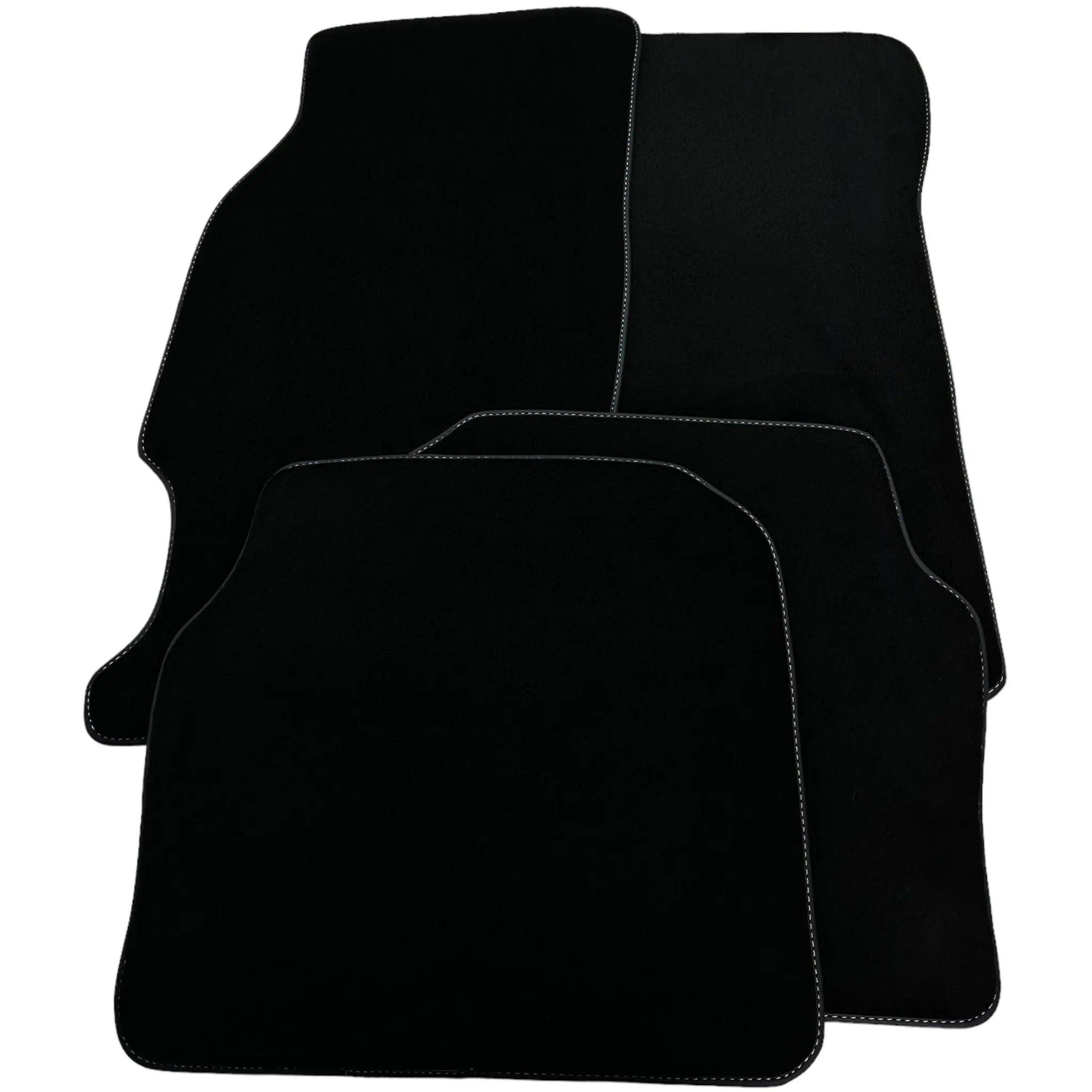 Black Floor Mats For Honda Accord (1990-1993) - AutoWin