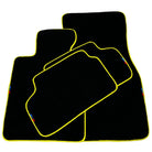 Black Mats For BMW M5 E60 | Yellow Trim - AutoWin