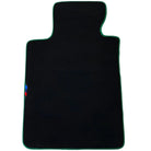 Black Mats For BMW X5M F85 SUV | Green Trim - AutoWin