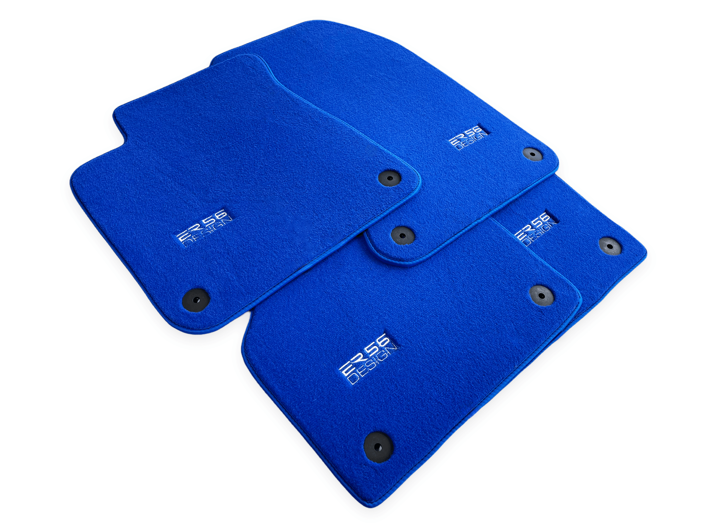 Blue Floor Mats for Audi A1 - 5-door Citycarver (2019-2024) | ER56 Design