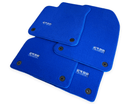 Blue Floor Mats for Audi A2 2000-2005 8Z | ER56 Design