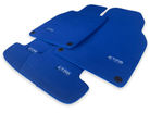 Blue Floor Mats for Porsche Cayenne (2018-2023) | ER56 Design - AutoWin