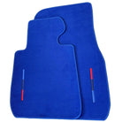 Blue Mats For BMW 4 Series G22 Coupe With M Package - AutoWin