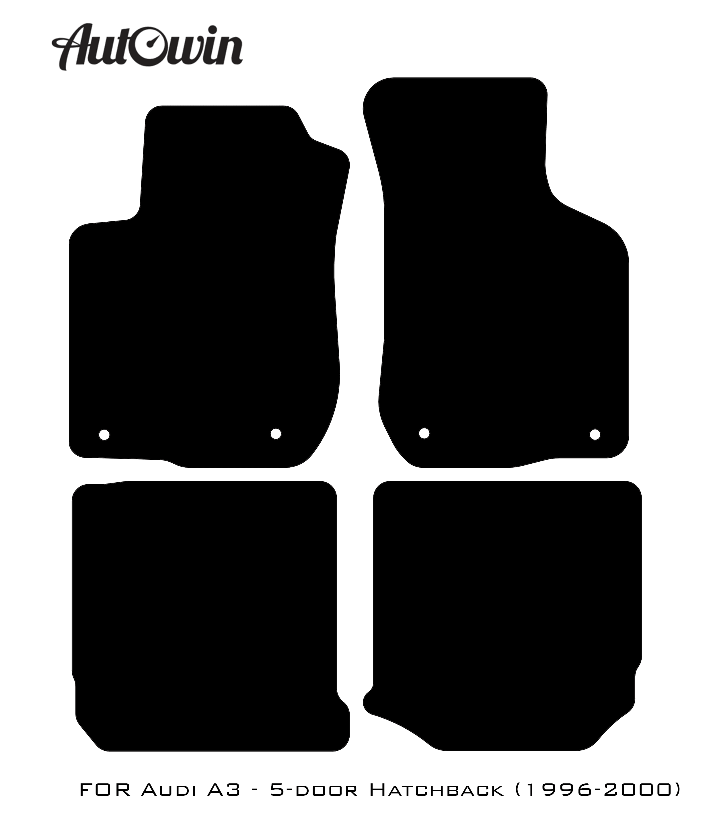 Floor Mats for Audi A3 - 5-door Hatchback (1996-2003)