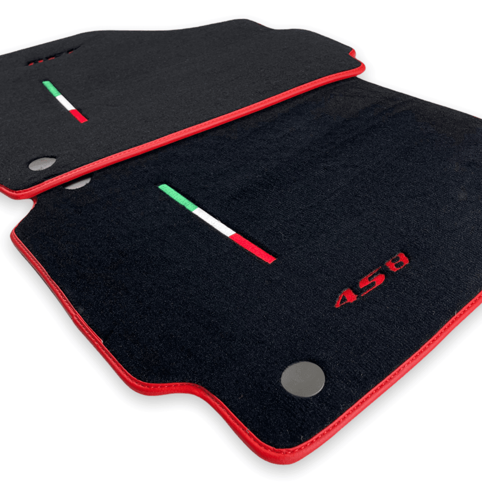 Floor Mats For Ferrari 458 Spider 2012-2015 Italian Edition - AutoWin