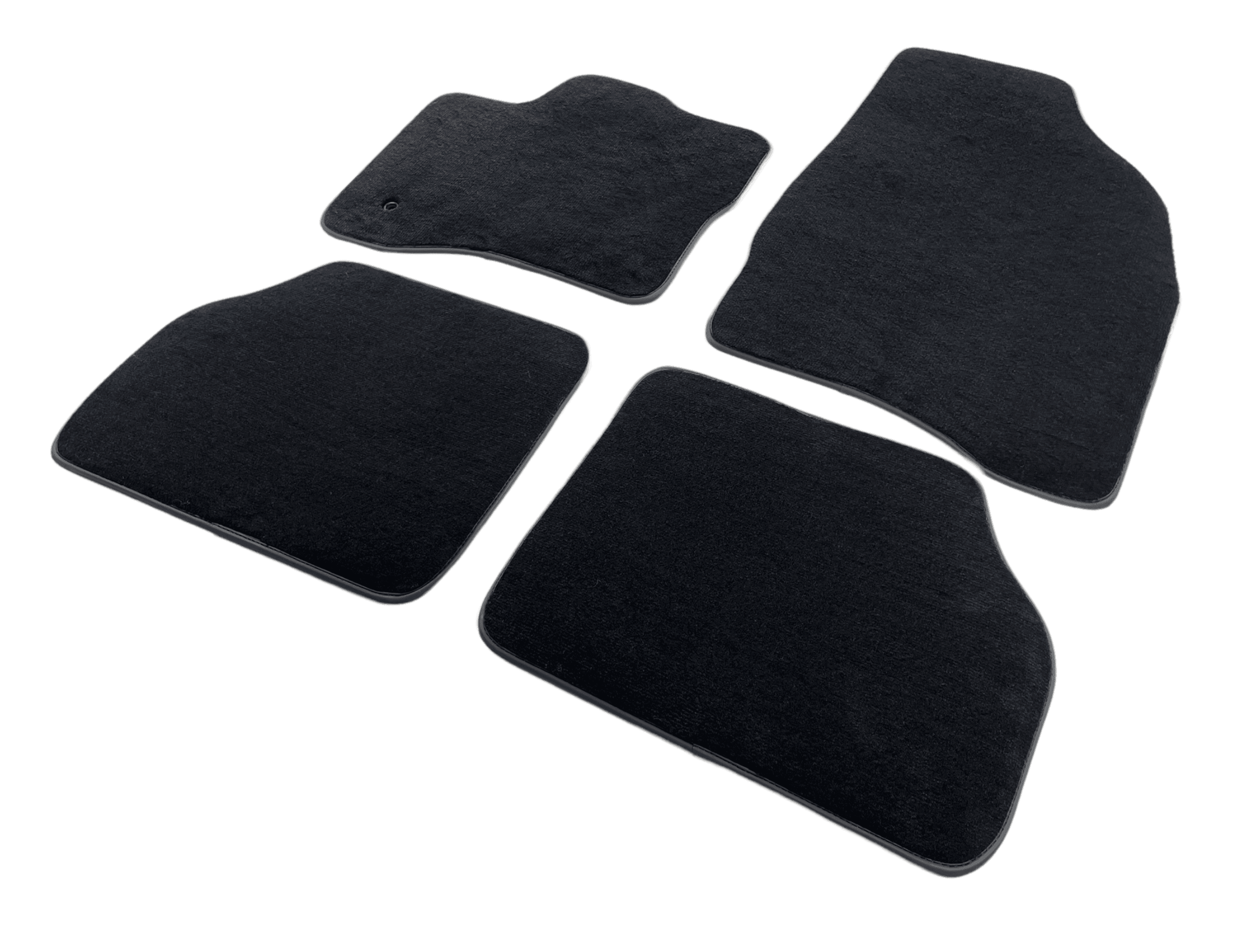 Floor Mats For Lincoln MKS 2009-2016 Black Tailored Carpets - AutoWin