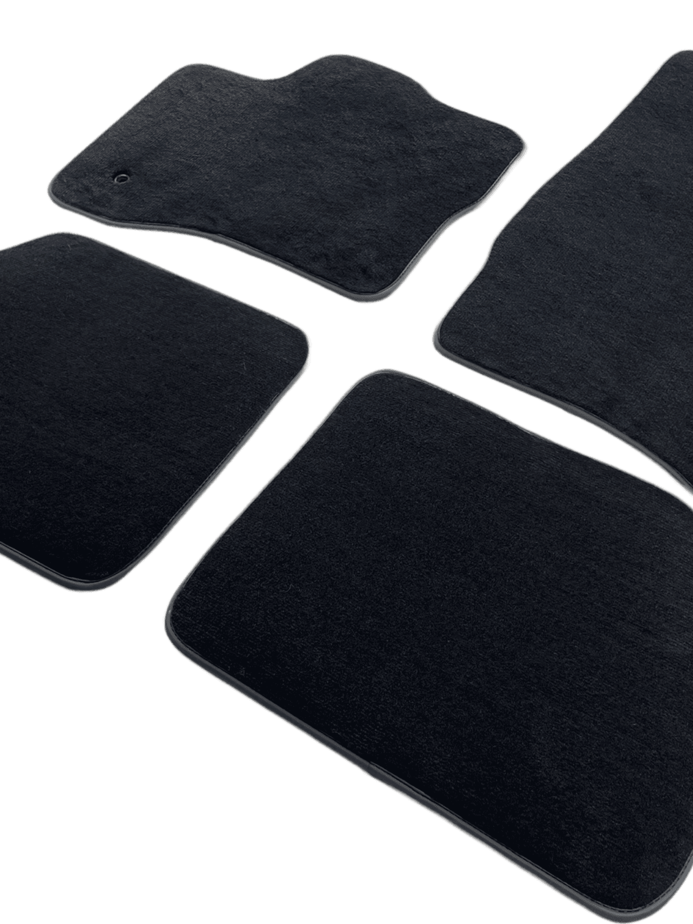 Floor Mats For Lincoln MKS 2009-2016 Black Tailored Carpets - AutoWin