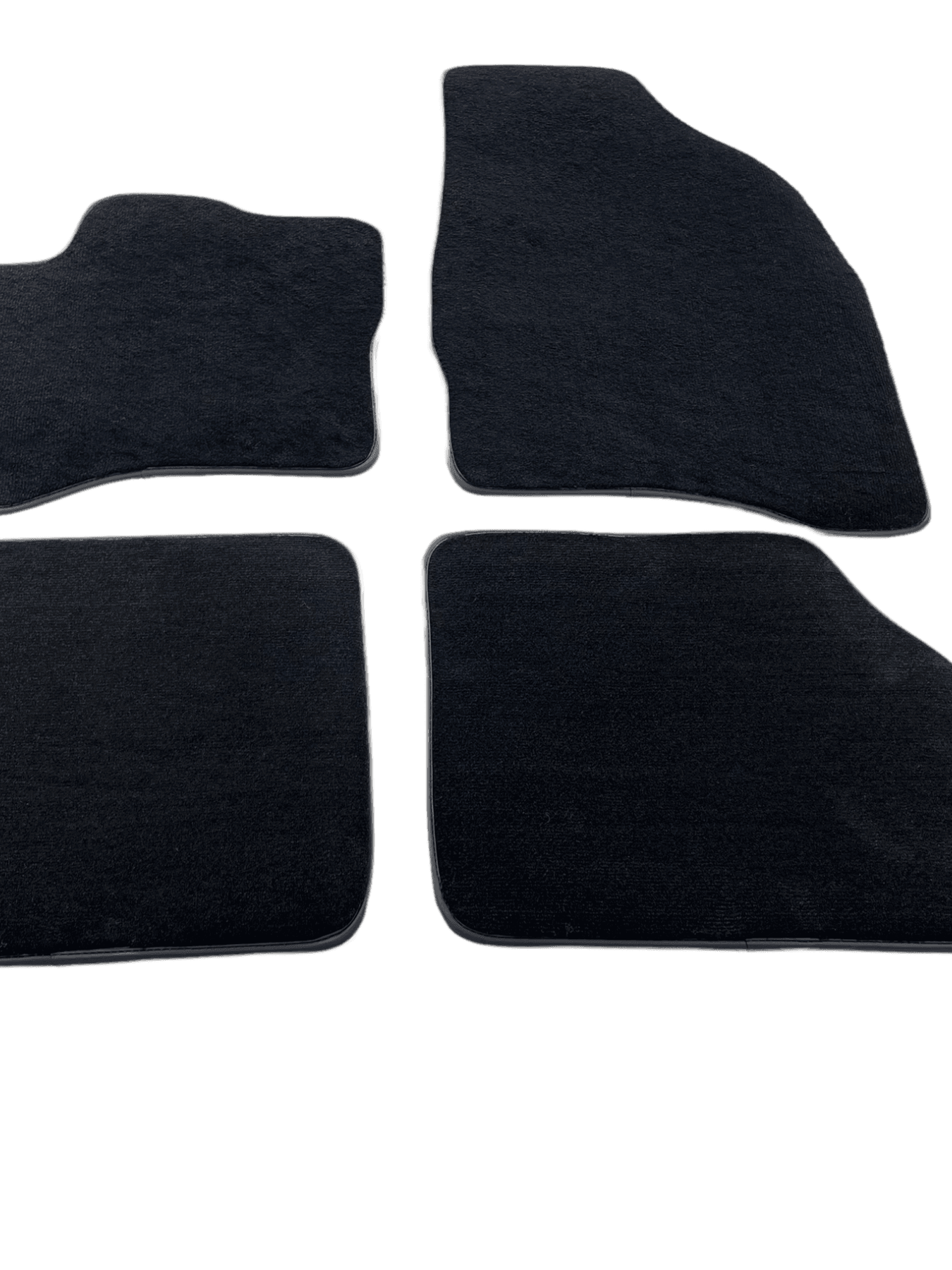 Floor Mats For Lincoln MKS 2009-2016 Black Tailored Carpets - AutoWin