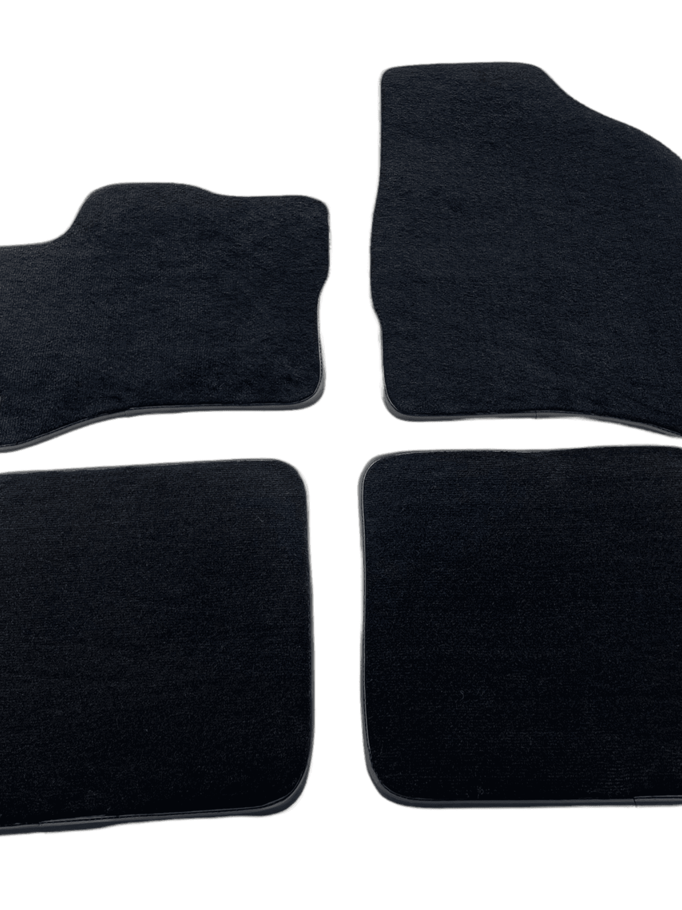 Floor Mats For Lincoln MKS 2009-2016 Black Tailored Carpets - AutoWin