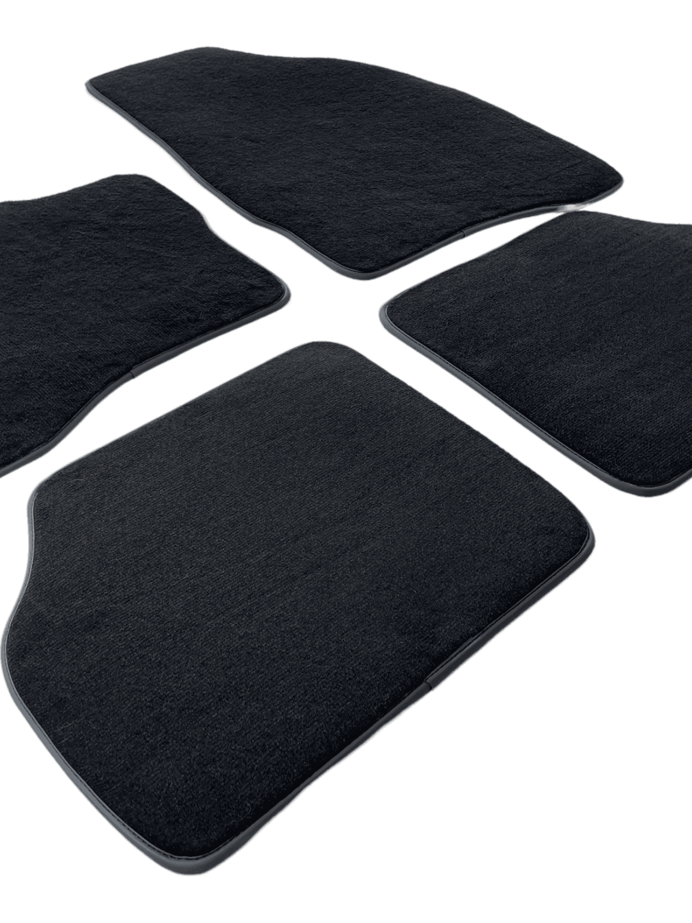 Floor Mats For Lincoln MKS 2009-2016 Black Tailored Carpets - AutoWin