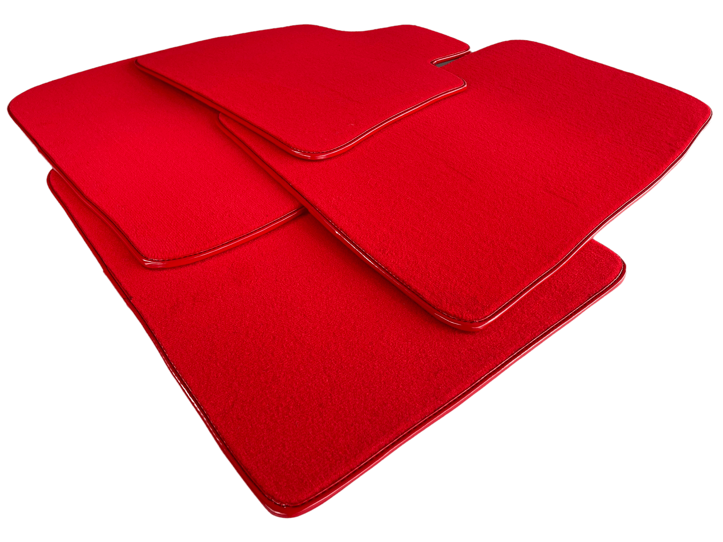 Floor Mats For Rolls Royce Cullinan Rr31 2018-2023 Red - AutoWin