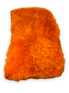 Orange Sheepskin Floor Mats For Rolls Royce Cullinan Rr31 2018-2023 Er56 Design Brand - AutoWin