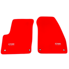 Red Floor Mats for Jeep Grand Cherokee WL (2023-2024) Plug-in Hybrid by ER56 Design