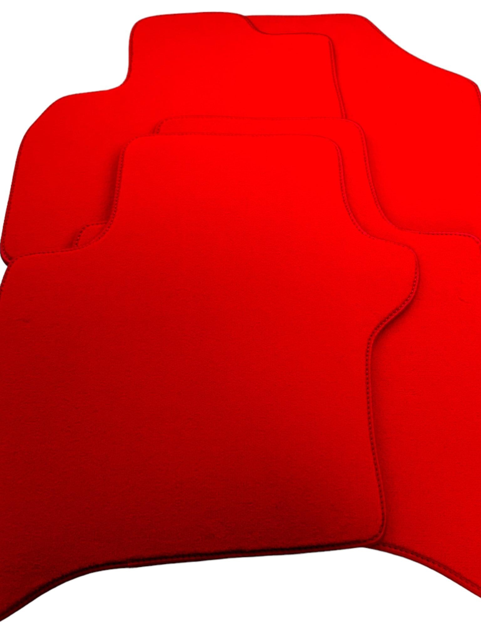 Red Floor Mats For Honda City (2009-2013) - AutoWin