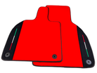 Customizable Red Floor Mats for Lamborghini Aventador With Alcantara Leather