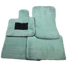 Tiffany Blue Sheepskin Floor Mats For Rolls Royce Wraith 2013–2023 Er56 Design - AutoWin