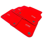 Red Floor Mats for Audi A1 3-door Hatchback 2010-2018 | ER56 Design