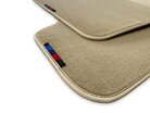 Beige Floor Mats For BMW 8 Series G14 With M Package AutoWin Brand - AutoWin