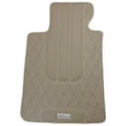 Beige Leather Floor Mats For BMW 7 Series E38 Long | Fighter Jet Edition