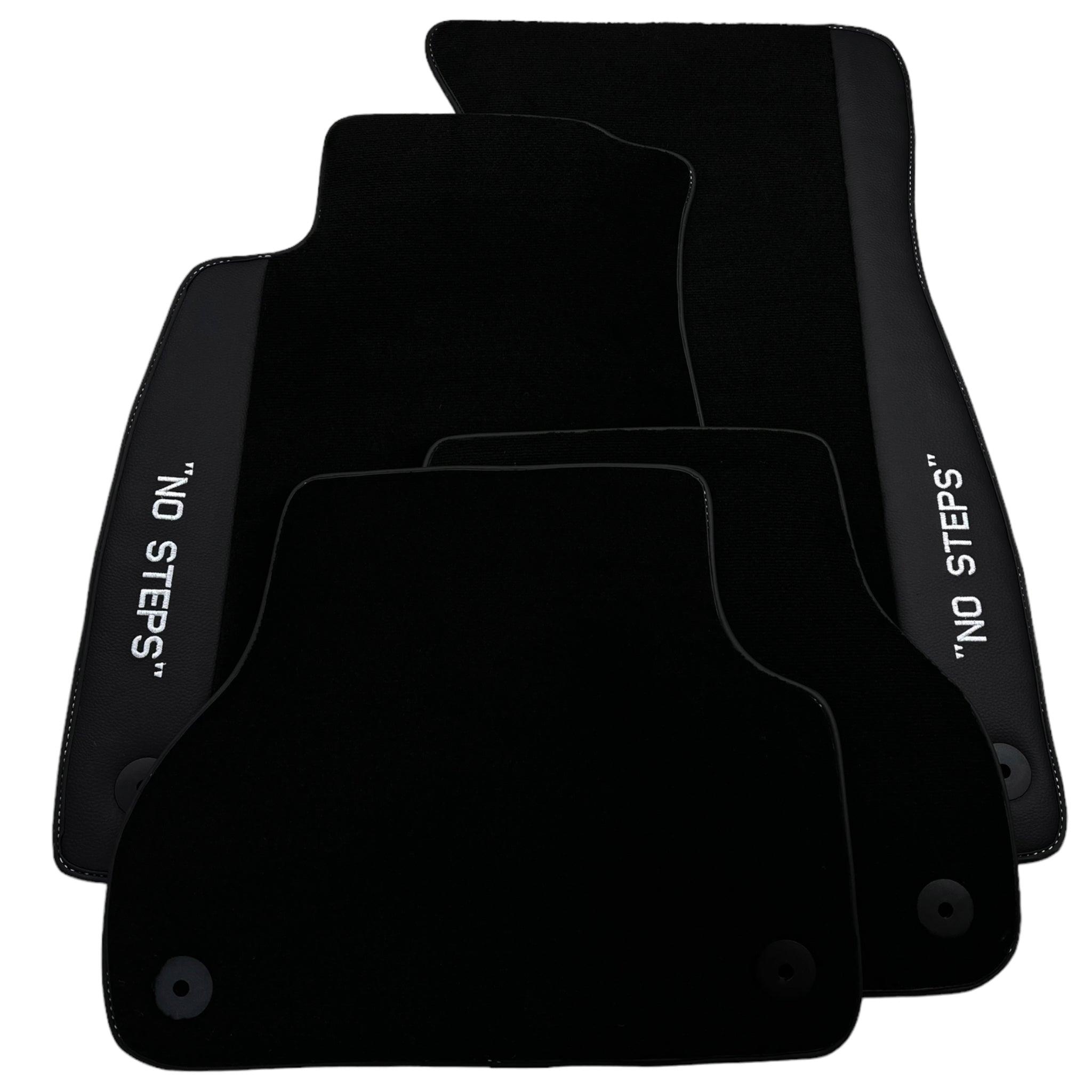 Black Floor Mats for Audi Q8 e-tron Sportback (2023-2025) | No Steps Edition