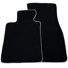 Black Floor Floor Mats For BMW 2 Series F45 | White Trim