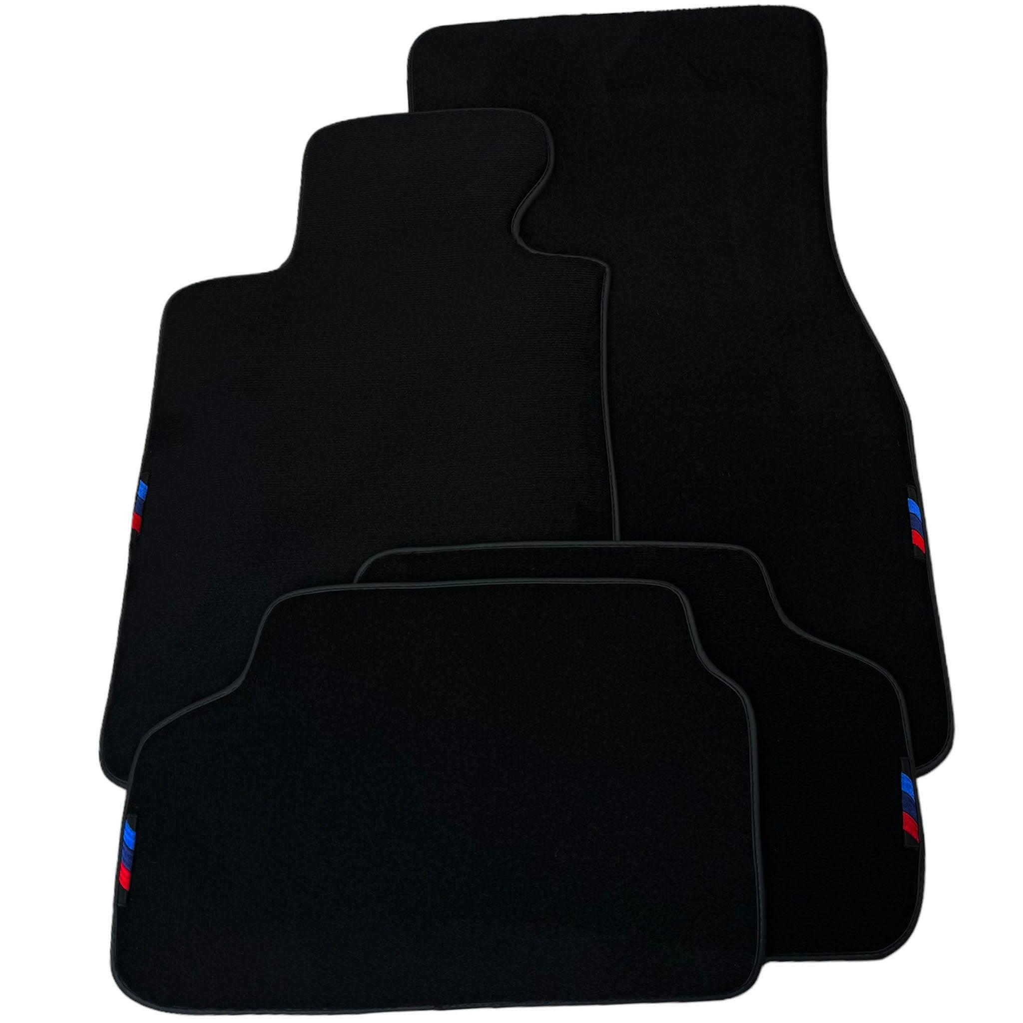 Black Floor Floor Mats For BMW 4 Series F32 | Black Trim