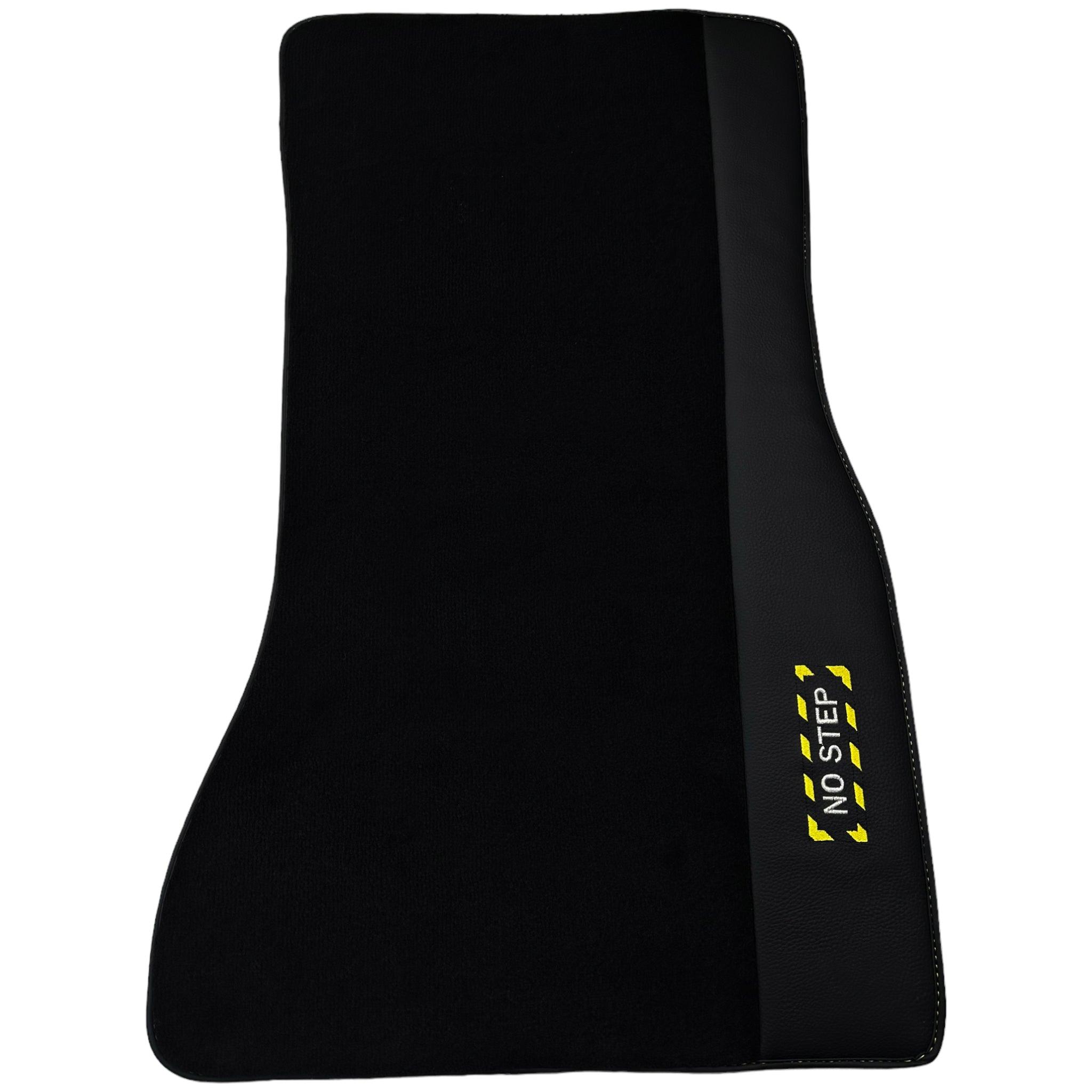 Black Floor Mats For BMW 6 Series E24 Coupe | Fighter Jet Edition - AutoWin