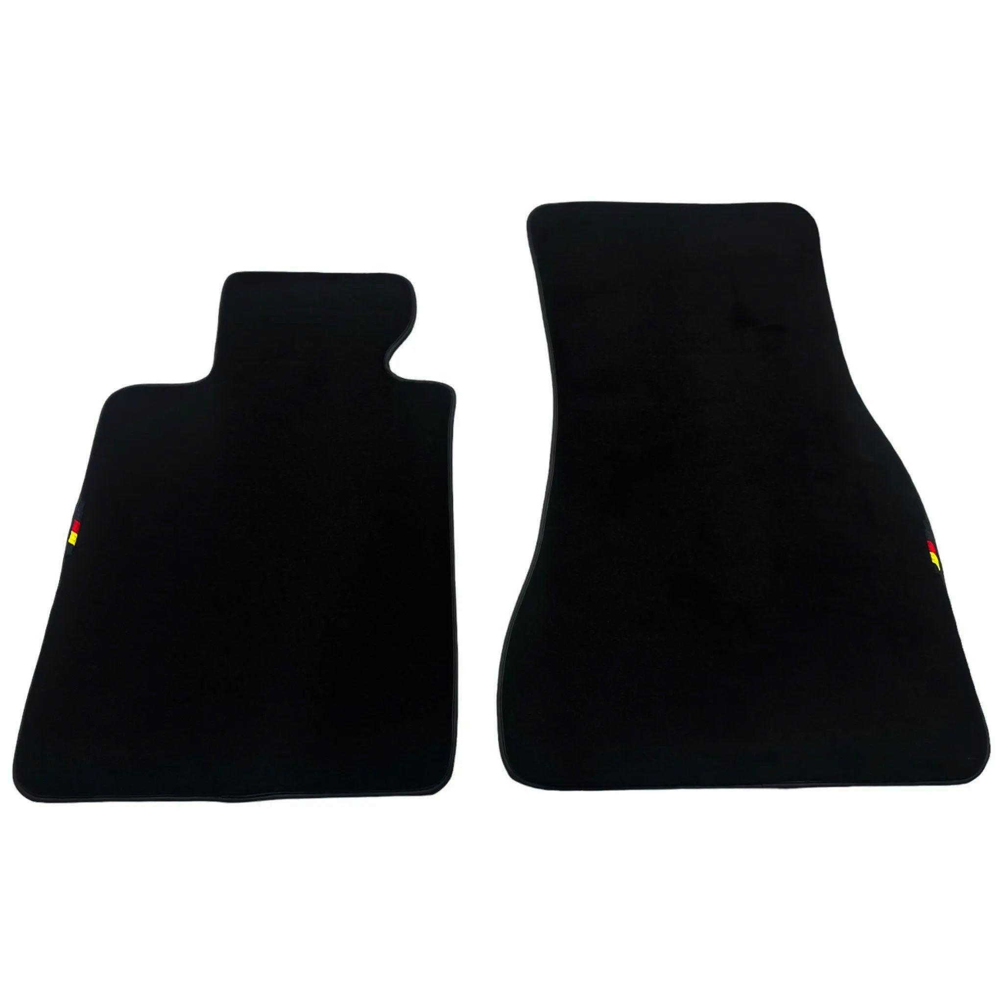 Black Floor Mats For BMW 6 Series E64 Convertible Germany Edition - AutoWin