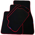 Black Mats For BMW iX1 - U11 SUV | Red Trim - AutoWin