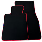 Black Mats For BMW iX1 - U11 SUV | Red Trim - AutoWin