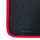 Black Mats For BMW iX1 - U11 SUV | Red Trim - AutoWin