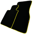 Black Mats For BMW M3 E36 | Yellow Trim - AutoWin