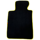 Black Mats For BMW M3 E36 | Yellow Trim - AutoWin