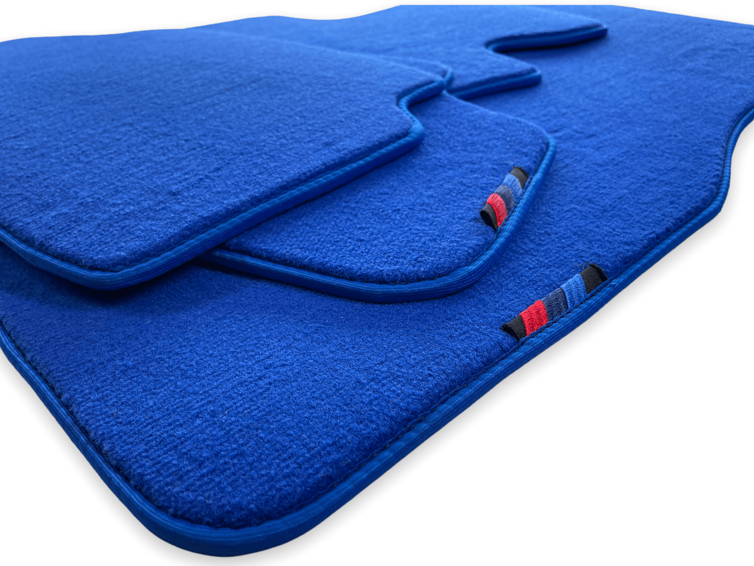 Blue Floor Mats For BMW 5 Series F07 Gt With M Package - AutoWin