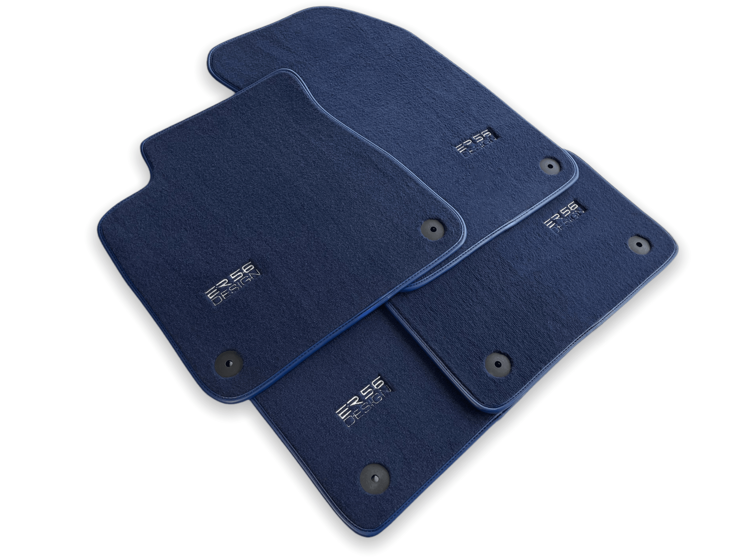 Dark Blue Floor Mats for Audi A1 - 5-door Citycarver (2019-2024) | ER56 Design