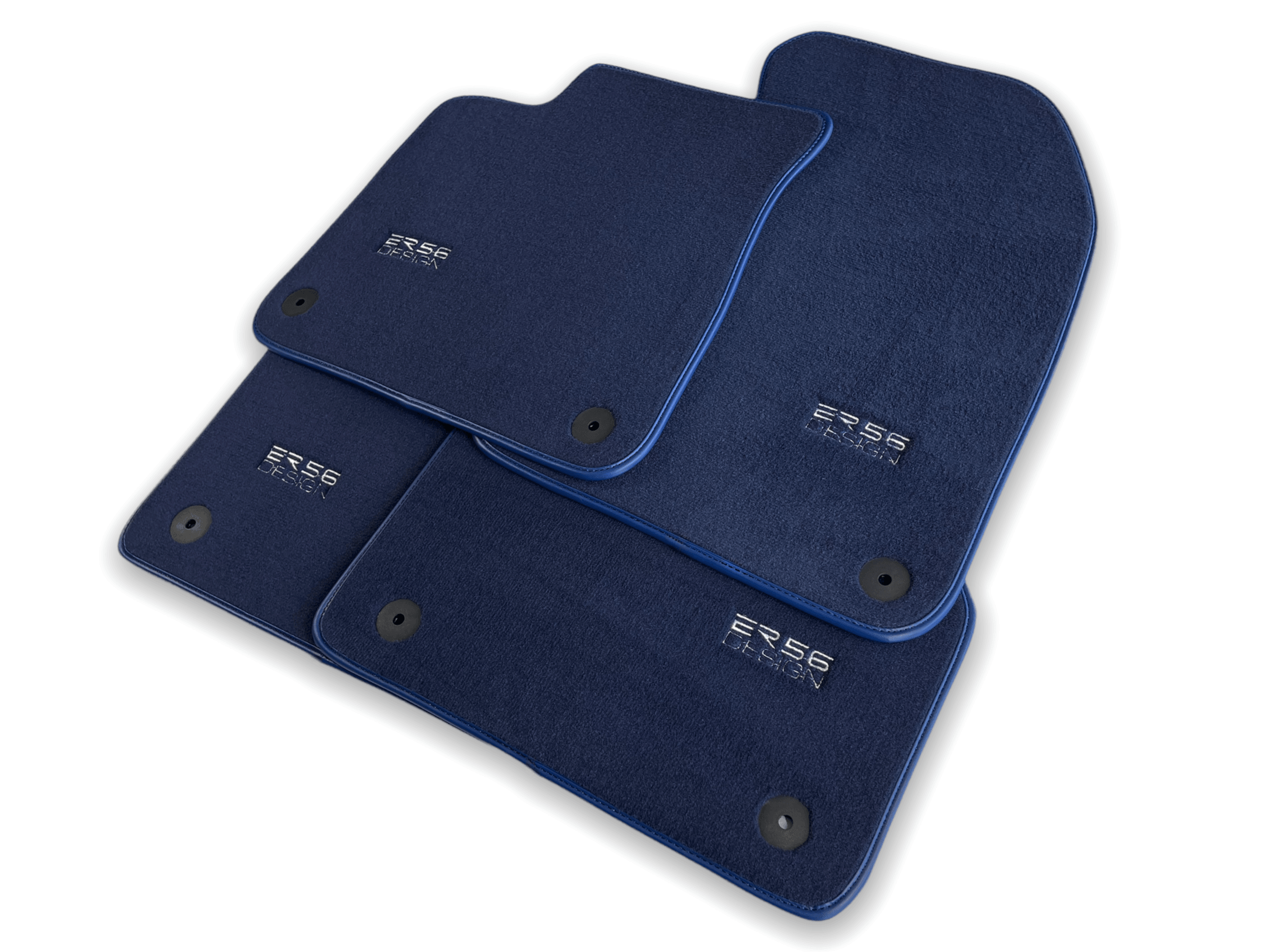 Dark Blue Floor Mats for Audi A1 - 5-door Citycarver (2019-2024) | ER56 Design