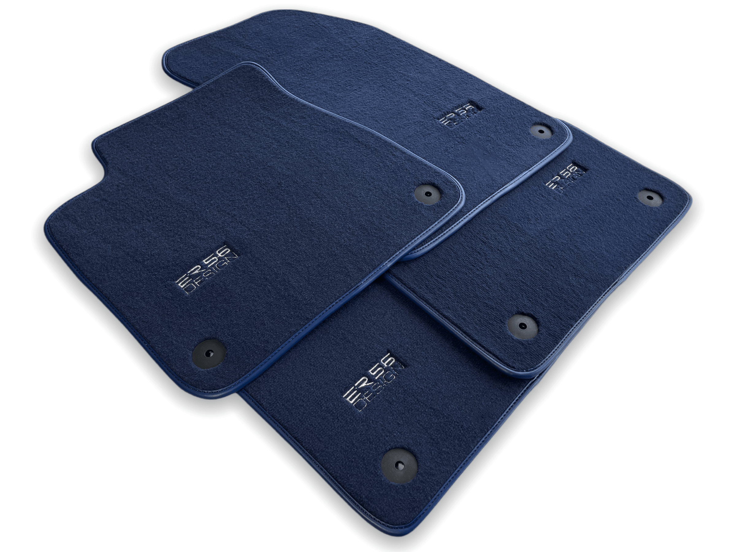 Dark Blue Floor Mats for Audi A1 - 5-door Hatchback (2019-2024) | ER56 Design