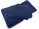 Dark Blue Floor Mats For BMW 3 Series F34 Gt 2013-2020 With M Package - AutoWin