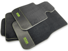 Floor Mats For BMW 6 Series E64 Convertible Carbon Leather Er56 Design - AutoWin