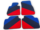 Floor Mats For BMW 7 Series E32 With 3 Color Carpet - AutoWin