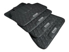 Floor Mats For BMW M2 Series F87 Black Leather Er56 Design - AutoWin