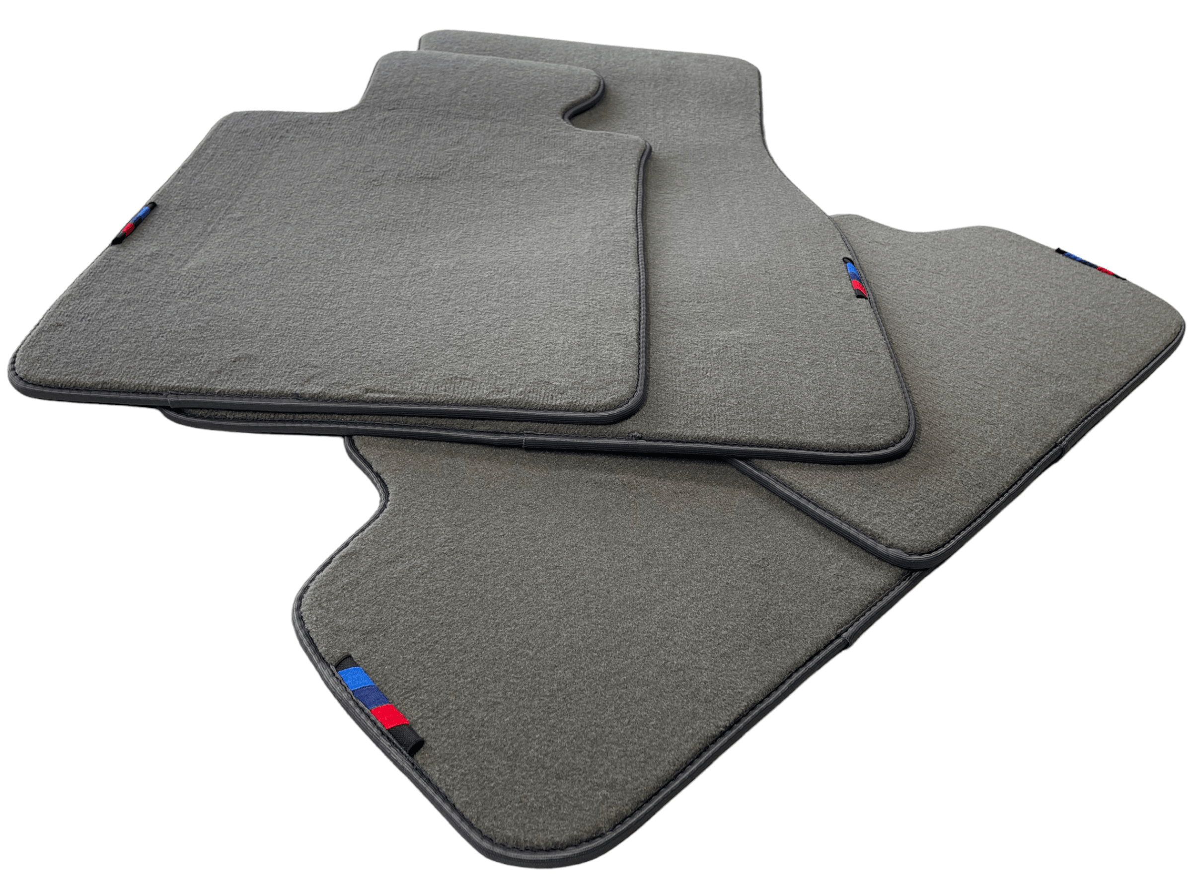 Gray Floor Mats For BMW 7 Series F01 With M Package AutoWin Brand - AutoWin