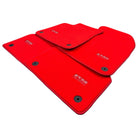 Red Floor Mats for Audi A2 2000-2005 8Z | ER56 Design