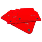 Red Floor Mats for Audi A2 2000-2005 8Z | ER56 Design