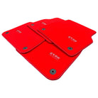 Red Floor Mats for Audi Q3 8U (2011-2018) | ER56 Design