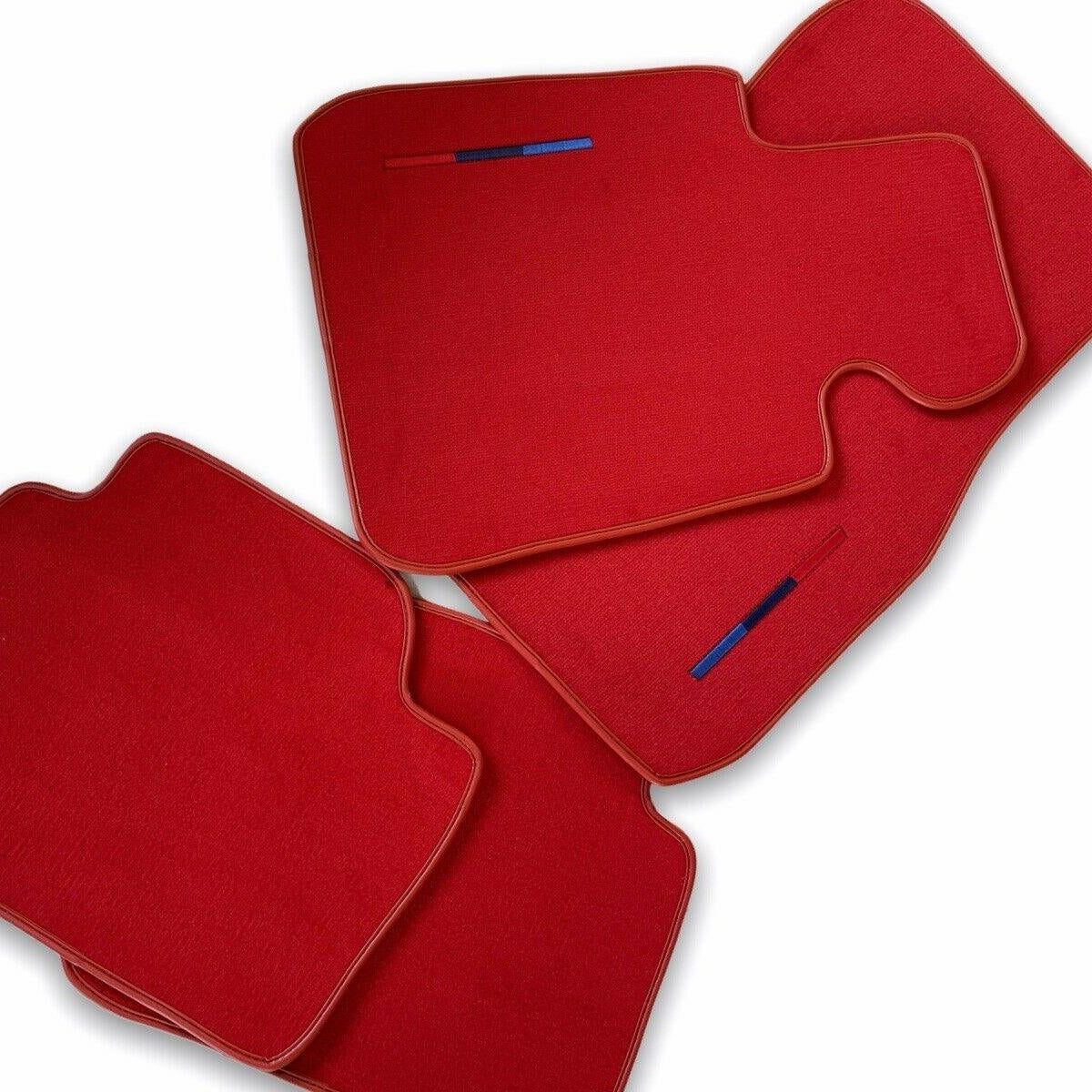 Red Floor Mats For BMW X4 Series F26 With M Package - AutoWin