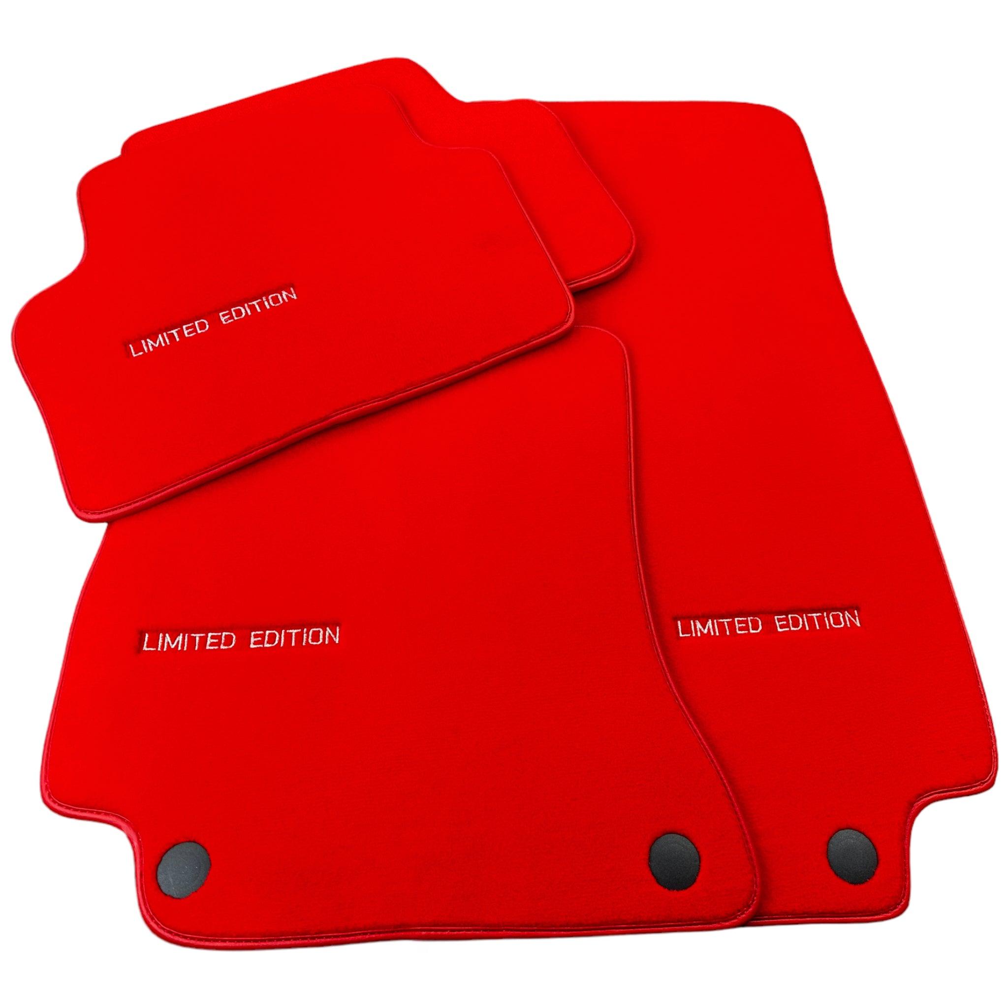 Red Floor Mats For Mercedes Benz GL-Class 500 4Matic (2012-2015) | Limited Edition