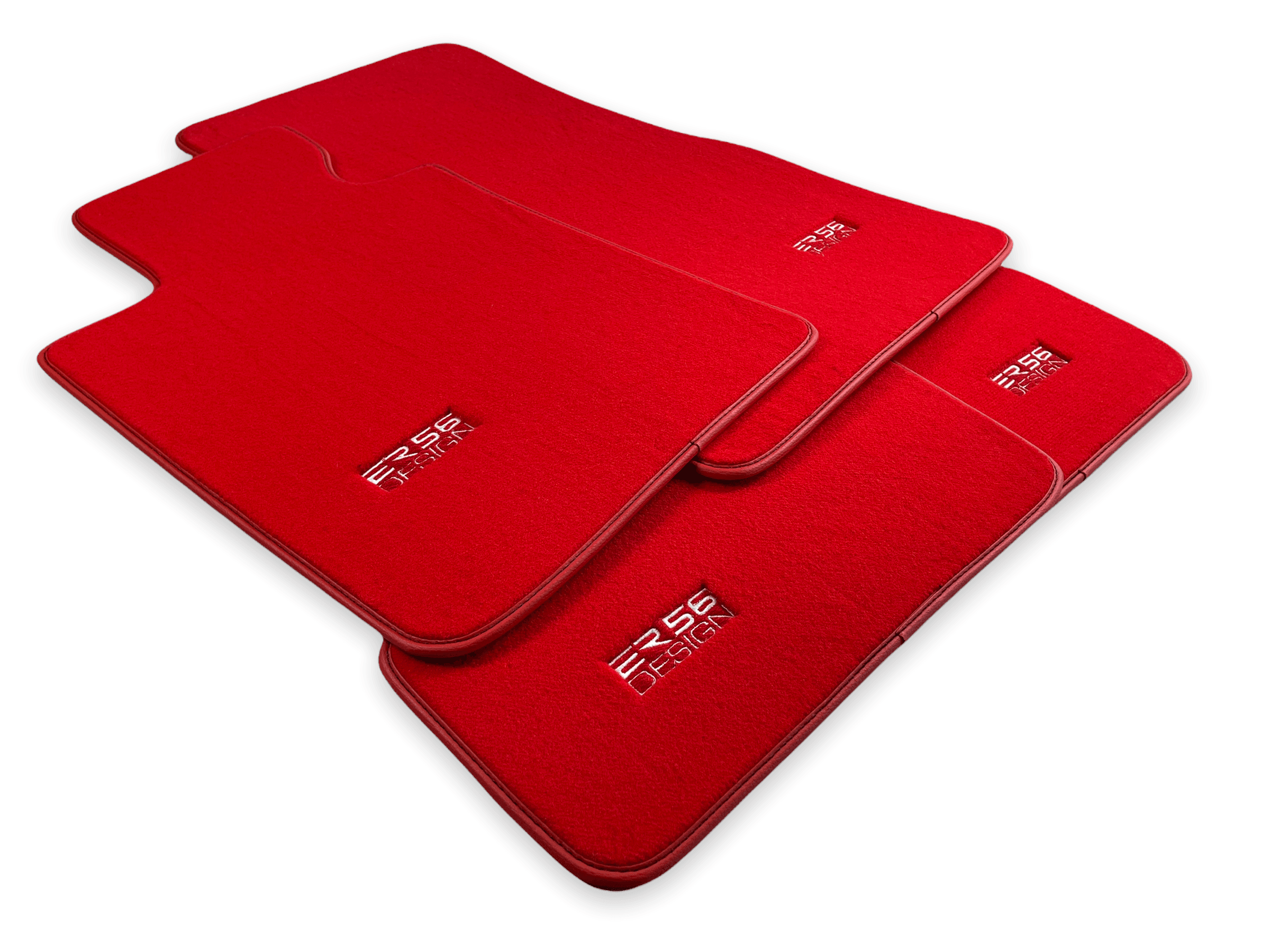 Red Mats For BMW 3 Series E36 2-door Coupe - ER56 Design Brand - AutoWin